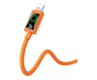 USAMS Kabel PD 30W USB-C/Lightning 1,2m pomarańczowy - 1569081 - zdjęcie 2